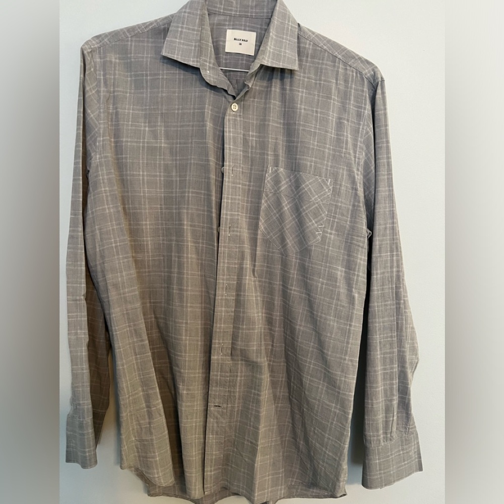 Billy Reid button down.  Like new. Size 16.